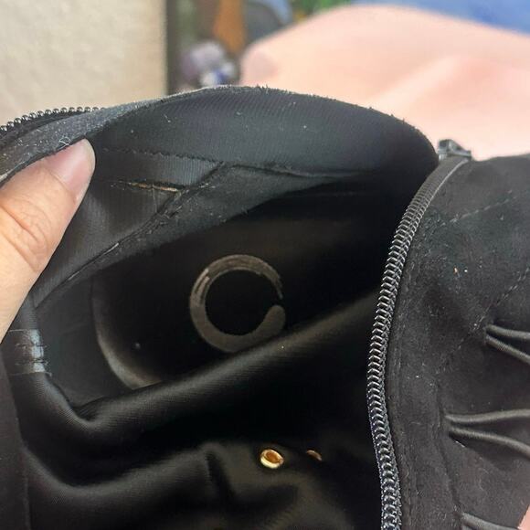 charming Charlie black lace up thigh high boots - Picture 5 of 5